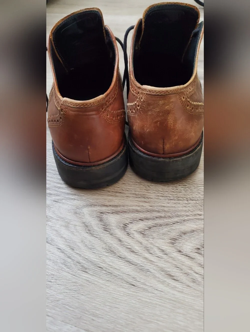 Coach New York Brown Bryant Wingtip Loafer Dress Shoes Oxford Men's US Size 9D